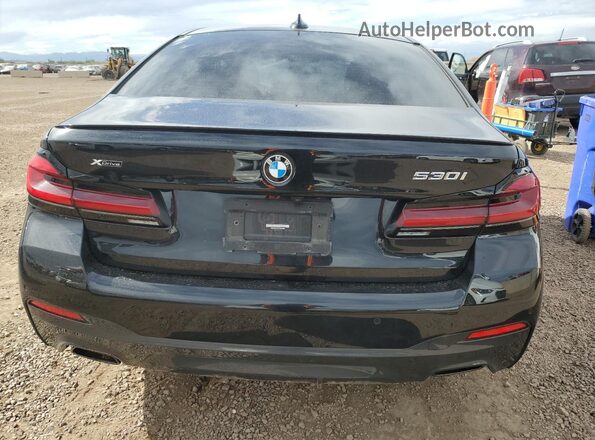 WBA13BJ01PCM53684 2023 BMW 5 SERIES Черный Вид сзади