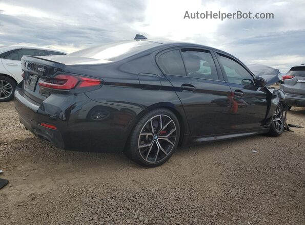 WBA13BJ01PCM53684 2023 BMW 5 SERIES Черный Задняя правая четверть