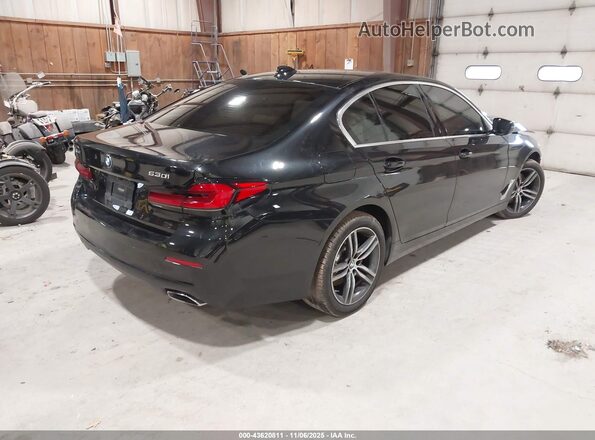 WBA13BJ06MWX29366 2021 BMW 5 SERIES Black Задня права чверть