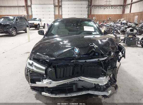 WBA13BJ06MWX29366 2021 BMW 5 SERIES Black Вид щитка приладів