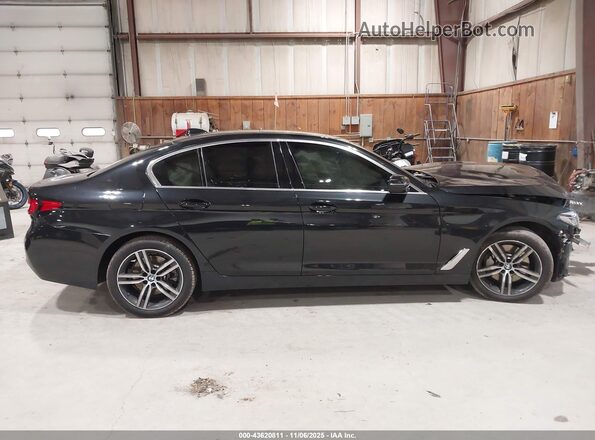 WBA13BJ06MWX29366 2021 BMW 5 SERIES Black Вид задньої частини салону