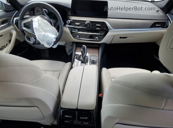 WBA13BJ06PCL91201 2023 BMW 5 SERIES Синий Вид панели приборов