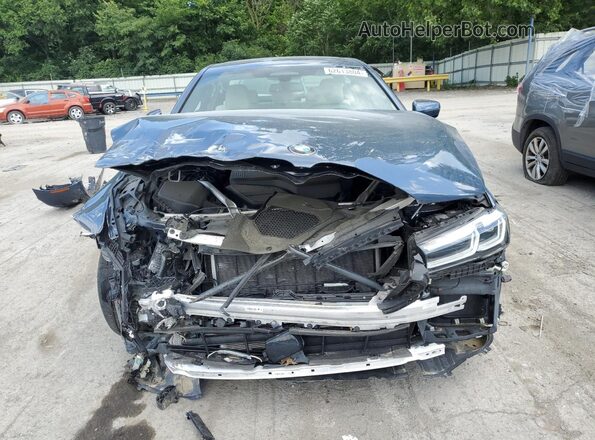 WBA13BJ06PCL91201 2023 BMW 5 SERIES Синий Вид спереди