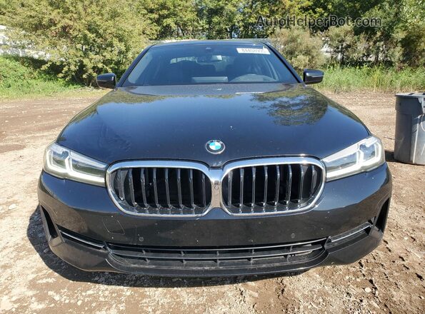WBA13BJ07MCF02997 2021 BMW 5 SERIES Black Դիմացի տեսք
