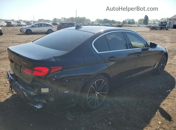 WBA13BJ07MCF02997 2021 BMW 5 SERIES Black Հետևի աջ