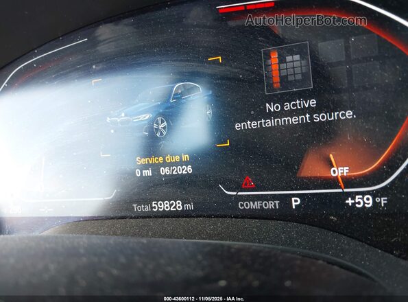 WBA13BJ07MCF81149 2021 BMW 5 SERIES Blue Հետևի նստատեղերի տեսք