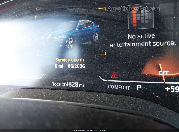 WBA13BJ07MCF81149 2021 BMW 5 SERIES Blue 