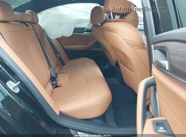 WBA13BJ07MWW95065 2021 BMW 5 SERIES Black Widok naklejki z numerem VIN