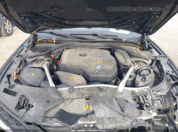 WBA13BJ07MWW95065 2021 BMW 5 SERIES Black Widok z tyłu