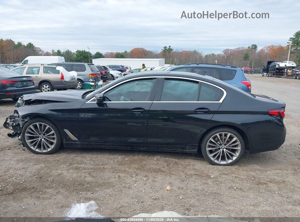 WBA13BJ07MWW95065 2021 BMW 5 SERIES Black Widok wnętrza 360 stopni