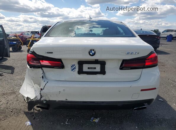 WBA13BJ09MCF80939 2021 BMW 5 SERIES White Vista trasera