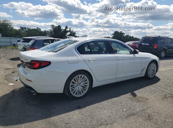 WBA13BJ09MCF80939 2021 BMW 5 SERIES White Trasero derecho