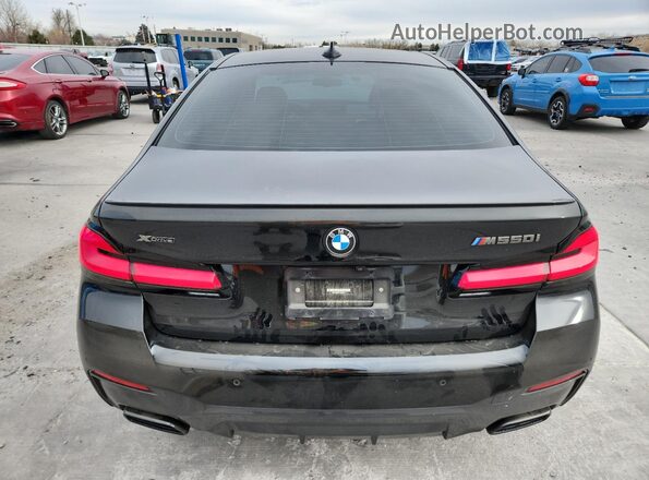 WBA13BK01PCN56117 2023 BMW M5 Black უკანა ხედი