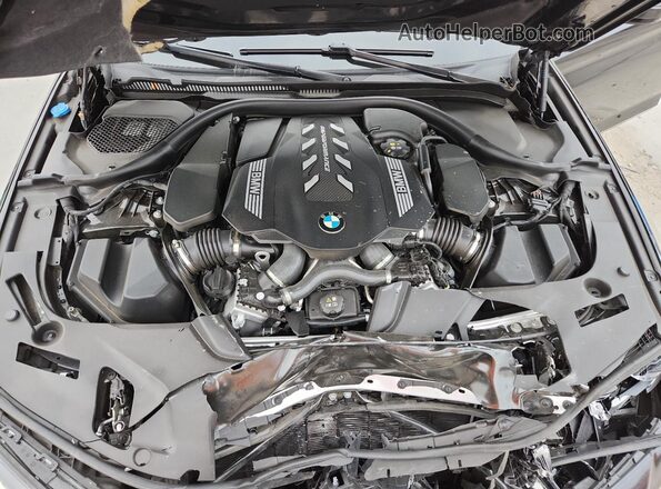 WBA13BK01PCN56117 2023 BMW M5 Black უკანა სალონის ხედი