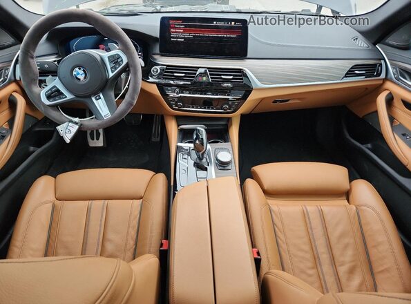 WBA13BK01PCN56117 2023 BMW M5 Black წინა პანელის ხედი