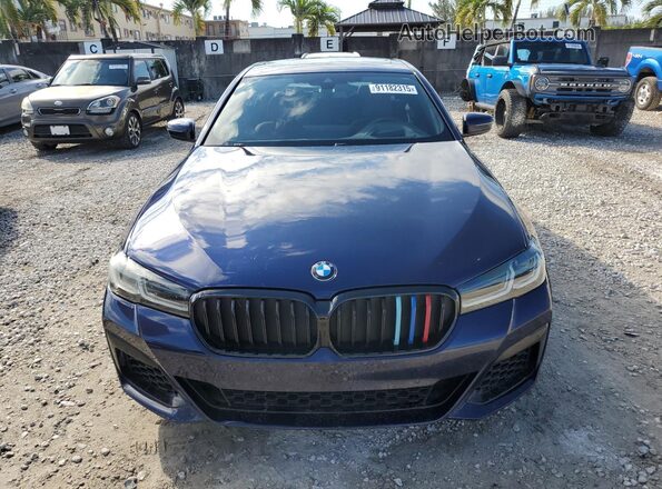 WBA13BK06NCJ01700 2022 BMW M5 Синий Вид спереди