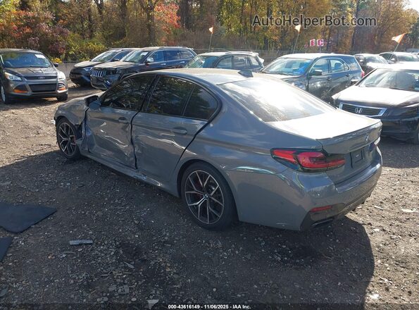 WBA13BK07NCH81240 2022 BMW M5 Gray Tył lewy