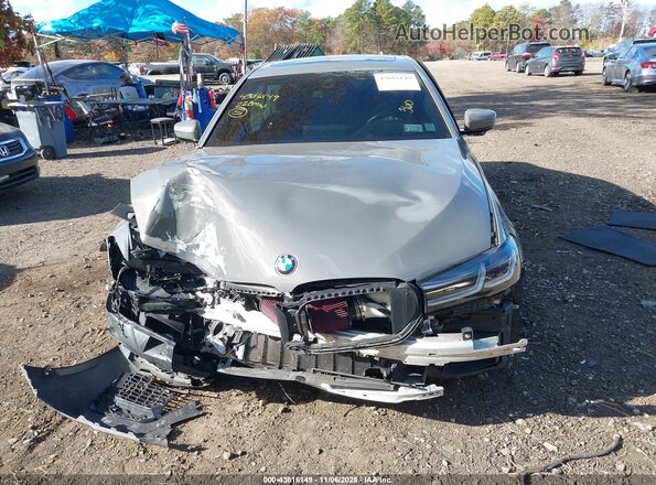 WBA13BK07NCH81240 2022 BMW M5 Gray Widok zestawu wskaźników