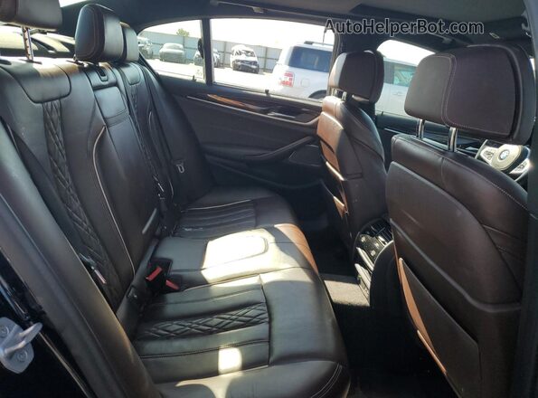 WBA13BK08MCF39491 2021 BMW M5 Blue Вид задніх сидінь