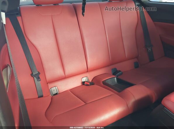 WBA1F9C52GV545528 2016 BMW 2 SERIES Red Vista de la etiqueta del VIN