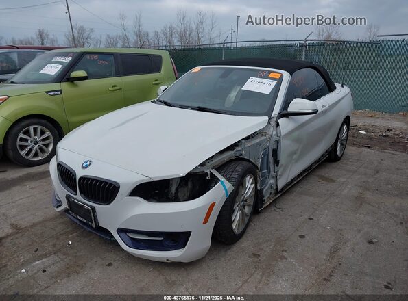WBA1L9C53GV325128 2016 BMW 2 SERIES Белый Передняя левая четверть