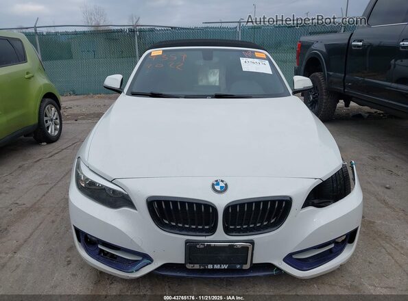 WBA1L9C53GV325128 2016 BMW 2 SERIES Белый Вид задней части салона