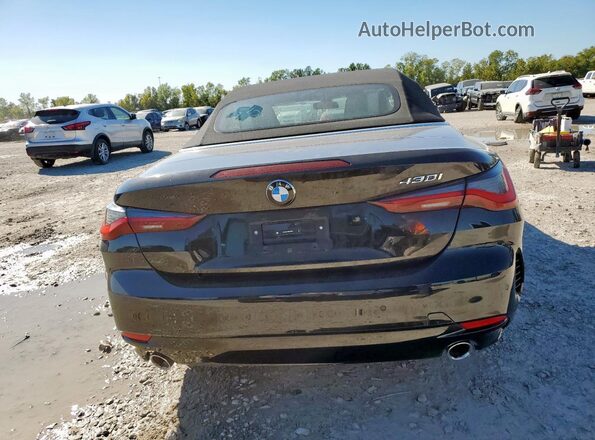 WBA23AT00RCR59361 2024 BMW 4 SERIES Black Հետևի տեսք