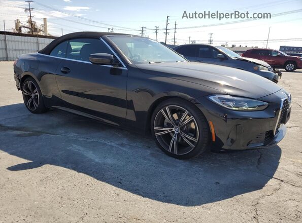 WBA23AT05RCN89346 2024 BMW 4 SERIES Черный Передняя правая четверть