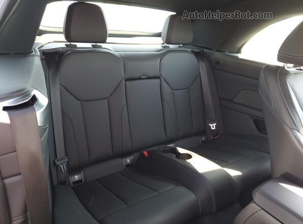 WBA23AT05RCN89346 2024 BMW 4 SERIES Черный Вид задних сидений
