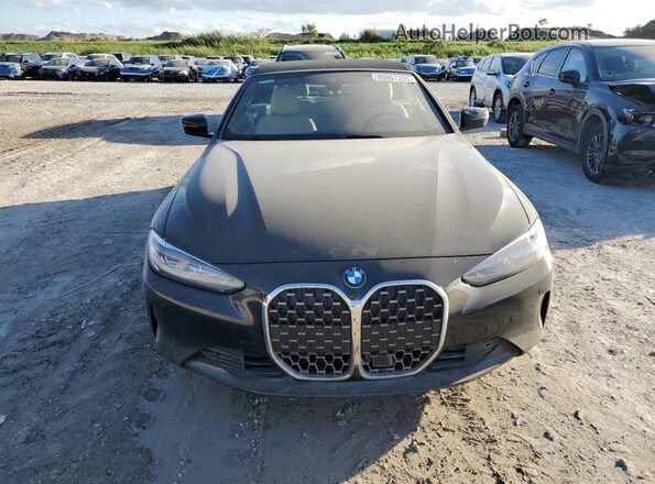 WBA23AT06MCG93825 2021 BMW 4 SERIES Black Vista frontal