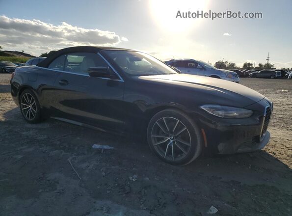 WBA23AT06MCG93825 2021 BMW 4 SERIES Black Delantero derecho