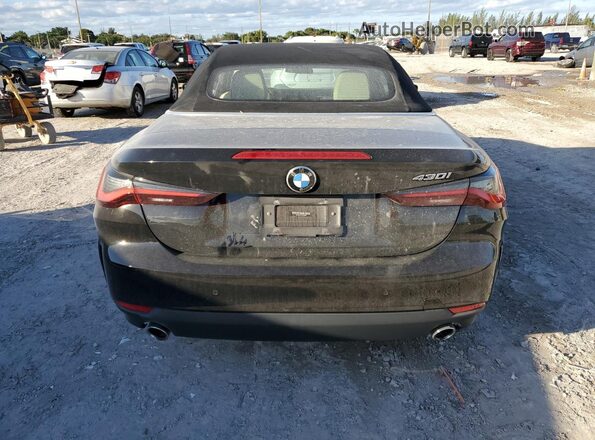 WBA23AT06MCG93825 2021 BMW 4 SERIES Black Vista trasera