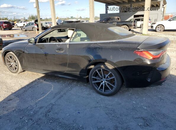 WBA23AT06MCG93825 2021 BMW 4 SERIES Black Trasero izquierdo
