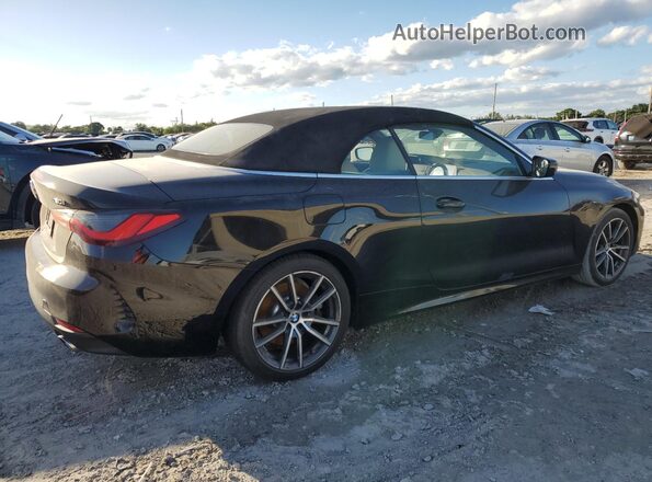 WBA23AT06MCG93825 2021 BMW 4 SERIES Black Trasero derecho
