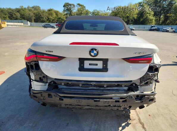WBA23AT0XMCG84206 2021 BMW 4 SERIES White უკანა ხედი