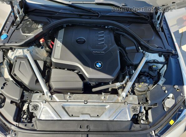 WBA23AT0XMCG84206 2021 BMW 4 SERIES White უკანა სალონის ხედი