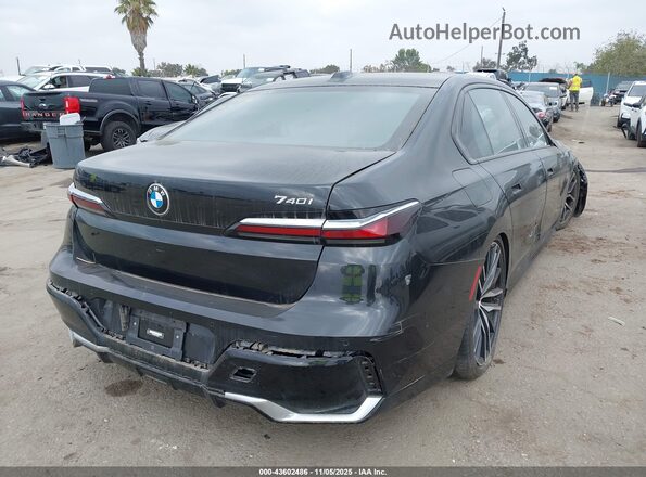 WBA23EH00PCM30022 2023 BMW 7 SERIES Black Trasero derecho
