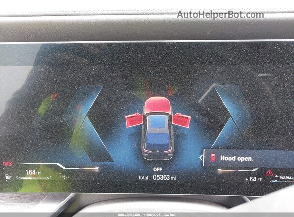 WBA23EH00PCM30022 2023 BMW 7 SERIES Black Vista de los asientos traseros