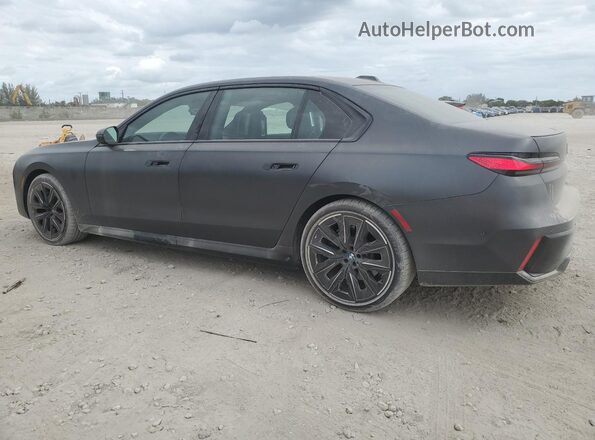 WBA23EH01SCV23009 2025 BMW 7 SERIES Charcoal Trasero izquierdo