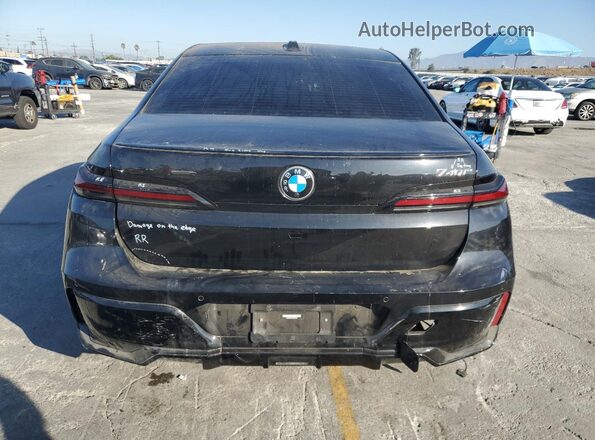 WBA23EH06PCM61565 2023 BMW 7 SERIES Black Vista trasera