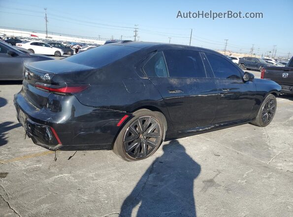 WBA23EH06PCM61565 2023 BMW 7 SERIES Black Trasero derecho