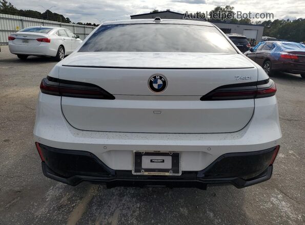 WBA23EH0XPCM44381 2023 BMW 7 SERIES White უკანა ხედი