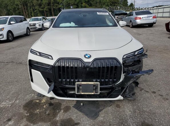 WBA23EH0XPCM44381 2023 BMW 7 SERIES White წინა ხედი