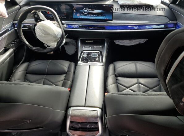WBA23EH0XPCM44381 2023 BMW 7 SERIES White წინა პანელის ხედი