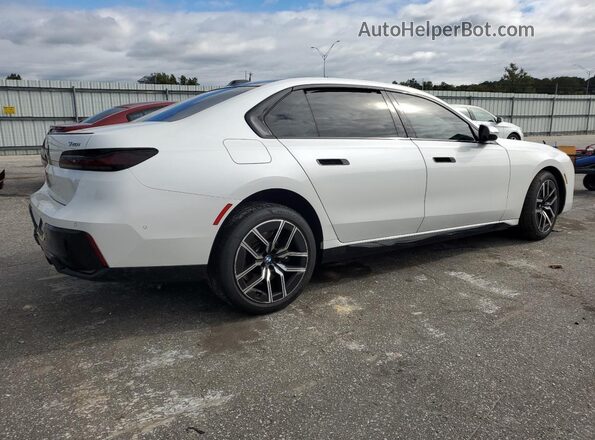 WBA23EH0XPCM44381 2023 BMW 7 SERIES White უკანა მარჯვენა