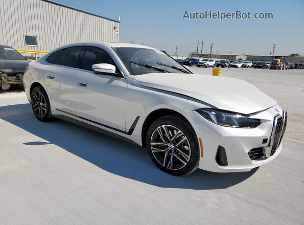 WBA23FB04SFV15161 2025 BMW 4 SERIES Белый Передняя правая четверть