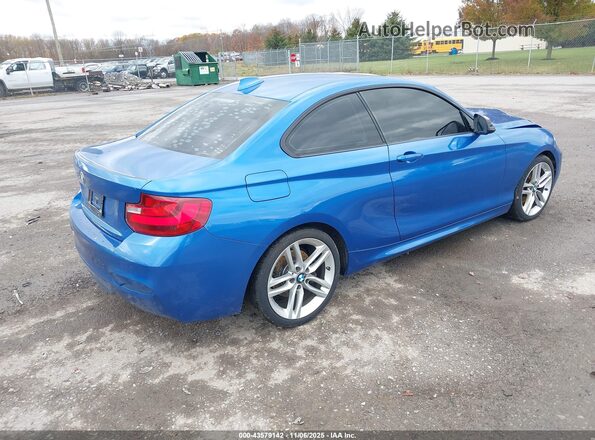 WBA2F9C33HV665021 2017 BMW 2 SERIES Blue Rear right