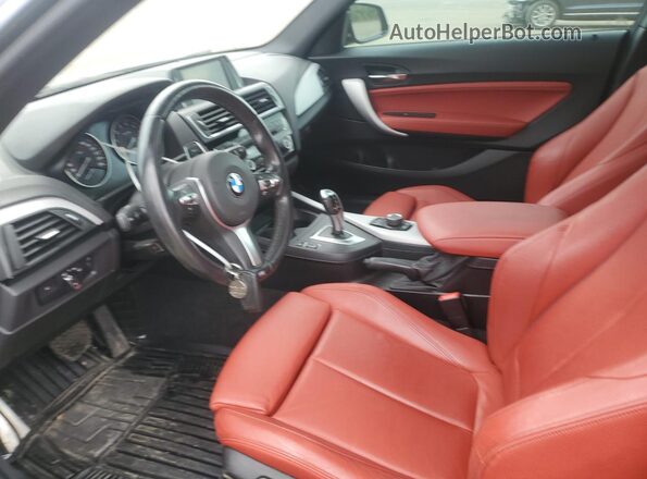 WBA2H9C30HV642273 2017 BMW 2 SERIES Black Вид салону спереду