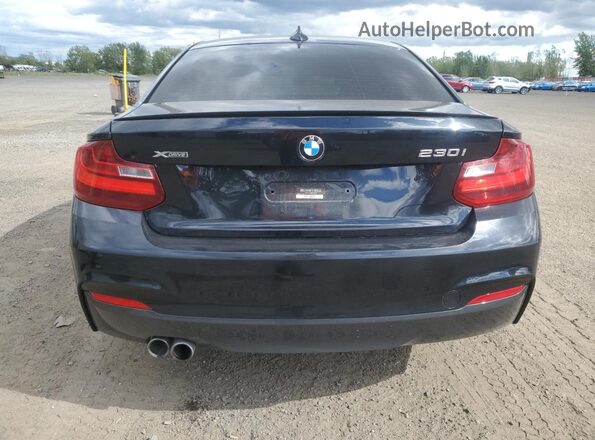 WBA2H9C30HV642273 2017 BMW 2 SERIES Black Вид ззаду