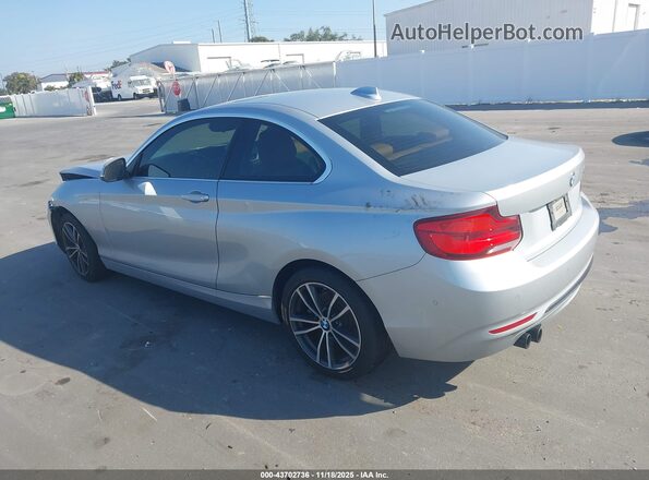 WBA2J1C50JVD09197 2018 BMW 2 SERIES Серебряный Задняя левая четверть